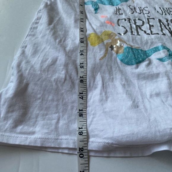 Zara mermaid tie front short sleeve top 11/12 - Picture 3 of 7